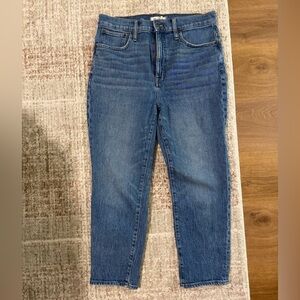 Madewell Classic Straight Jean - size 30